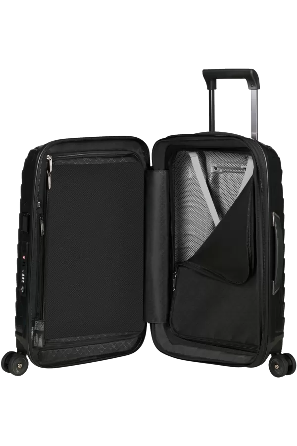 Mala de Cabine 55/35cm Expansível 4 Rodas Preta - Proxis | Samsonite