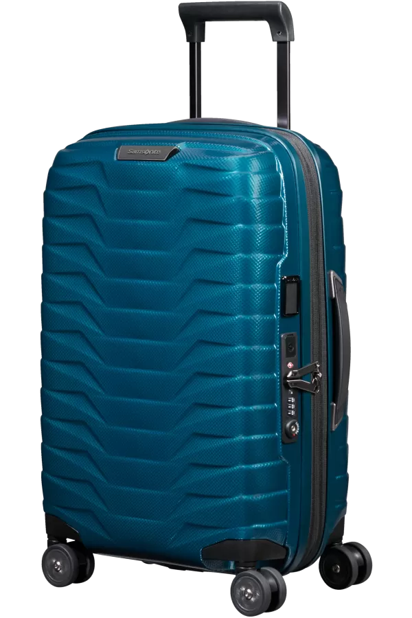 Mala de Cabine 55/35cm Expansível 4 Rodas Azul Petróleo - Proxis | Samsonite