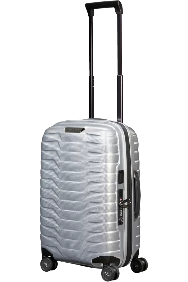 Mala de Cabine 55/35cm Expansível 4 Rodas Prateada - Proxis | Samsonite