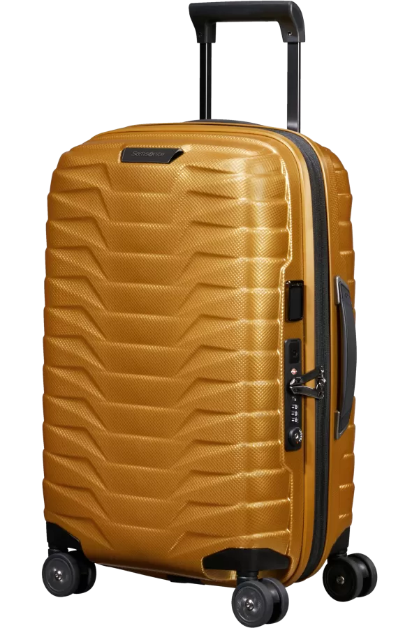 Mala de Cabine 55/35cm Expansível 4 Rodas Dourada - Proxis | Samsonite