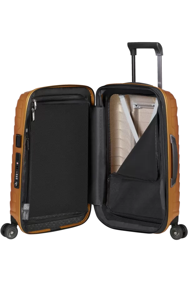 Mala de Cabine 55/35cm Expansível 4 Rodas Dourada - Proxis | Samsonite