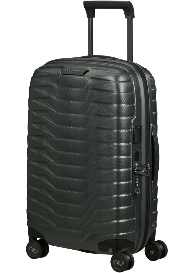 Mala de Cabine 55/35cm Expansível 4 Rodas Verde Mate - Proxis | Samsonite